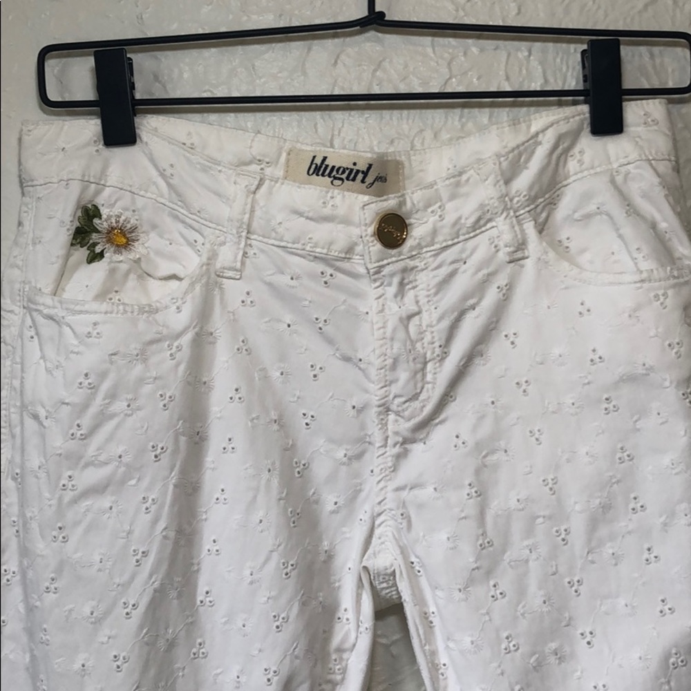 Blugirl white pants